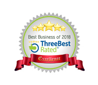 Best Business of 2018 - Three Best Rated